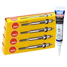 4x NGK Glühkerzen + LIQUI