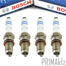 4x BOSCH Zündkerzen für Audi